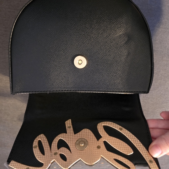 NWT Bebe Gabriel Black Crossbody Bag - Picture 5 of 6